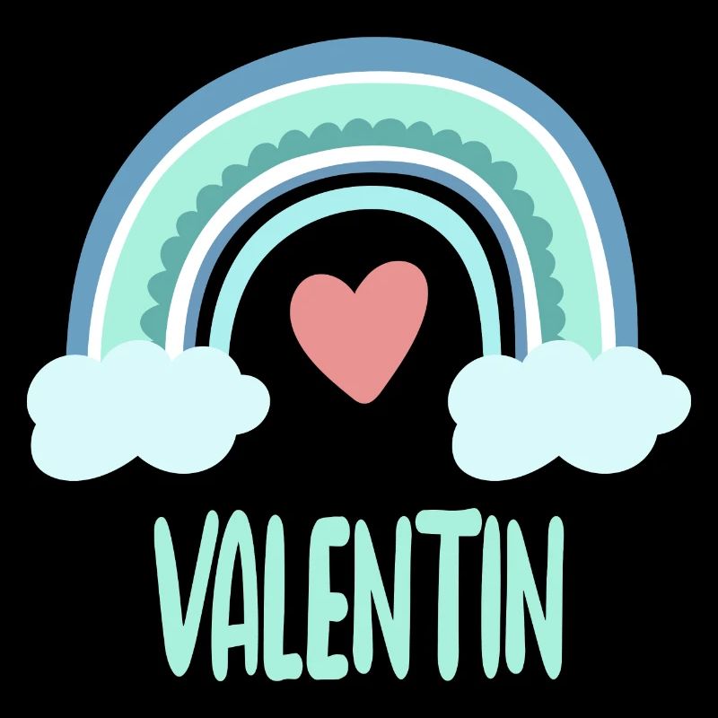 Valentin Nom Rainbow Baby