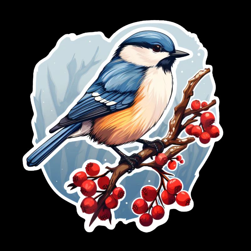 Le pin en hiver