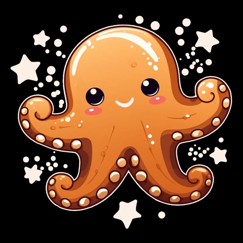 Gingerbread Octopus