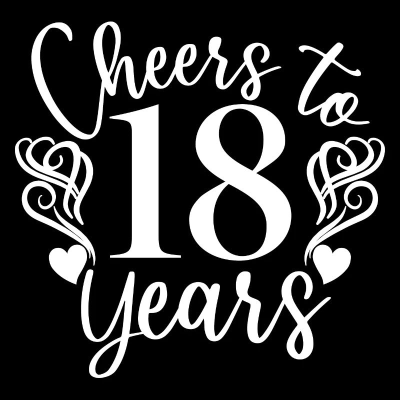 Vive le 18e anniversaire de 18 ans