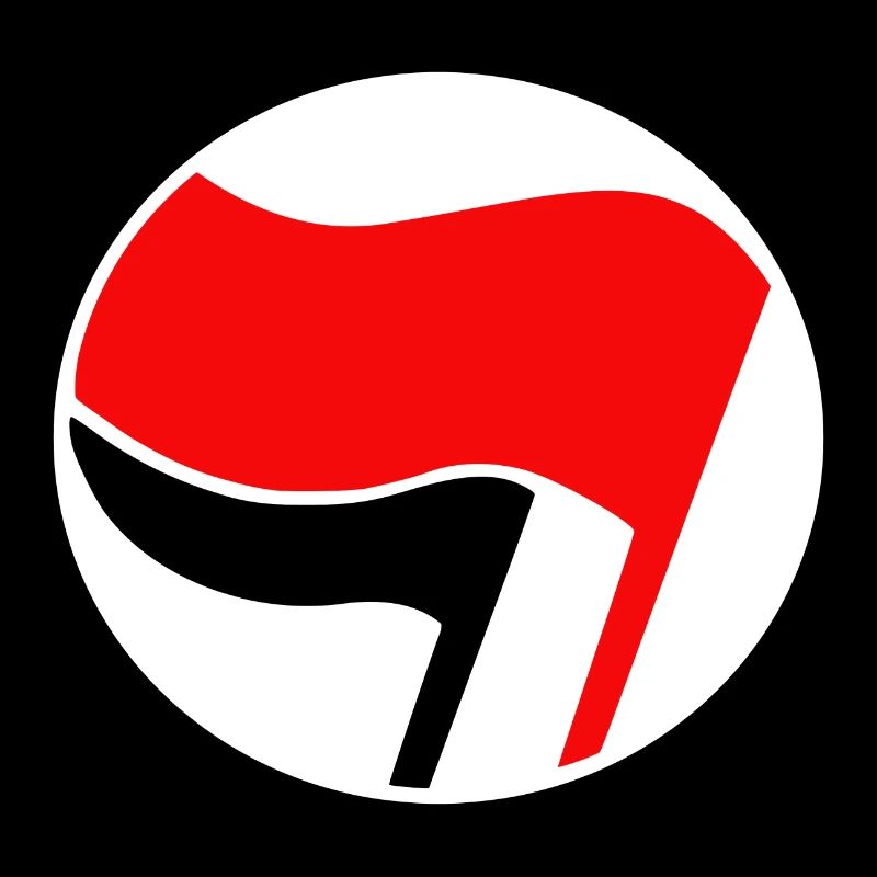 Antifa flags logo