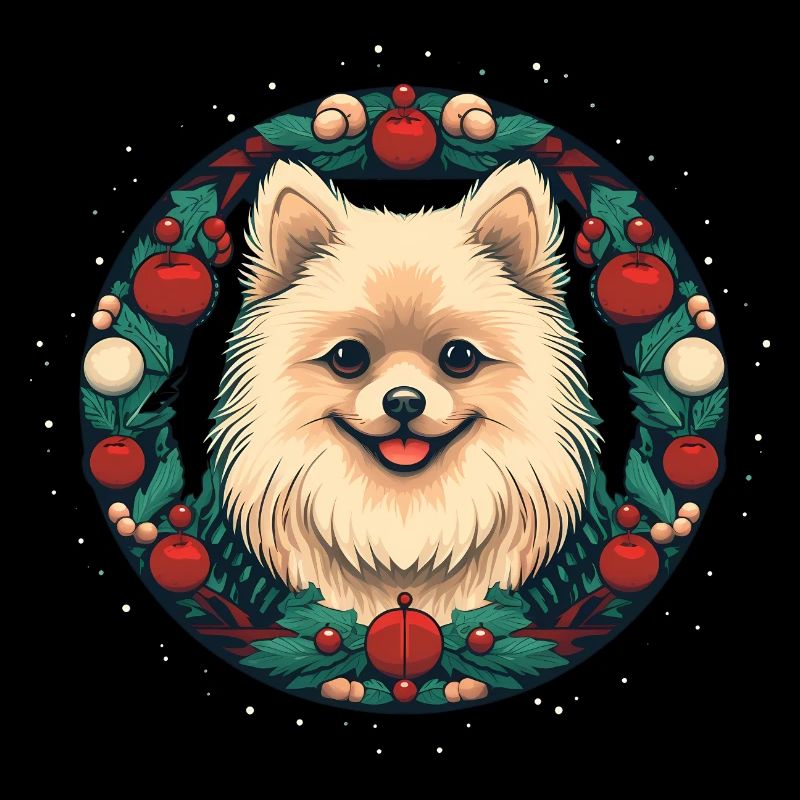 Chien de Poméranie Noël, Chiens d’amour