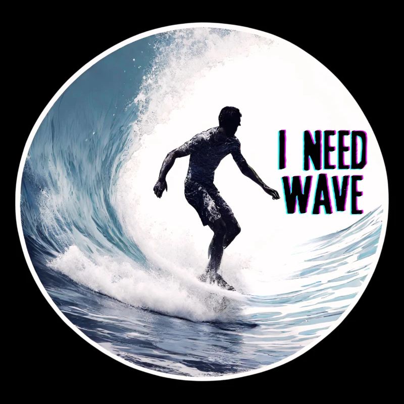 Surfer on the Wave Nature