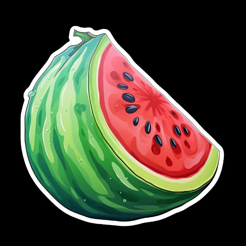 Wassermelone Viertel