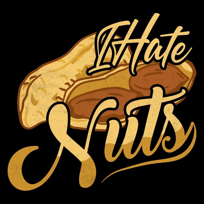 I Hate Nuts Nut Allergic Awareness