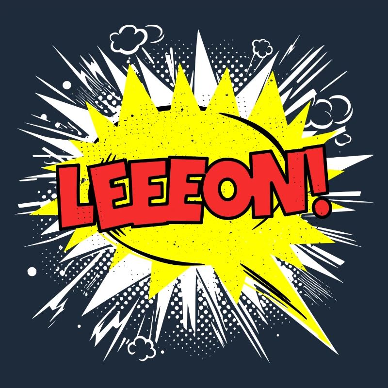 Leon Name Funny Speech Bubble Leeeon!