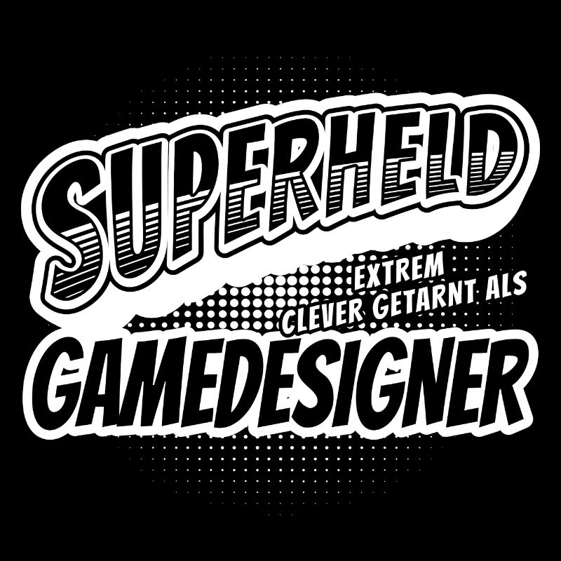 Superheld, clever getarnt als Gamedsigner