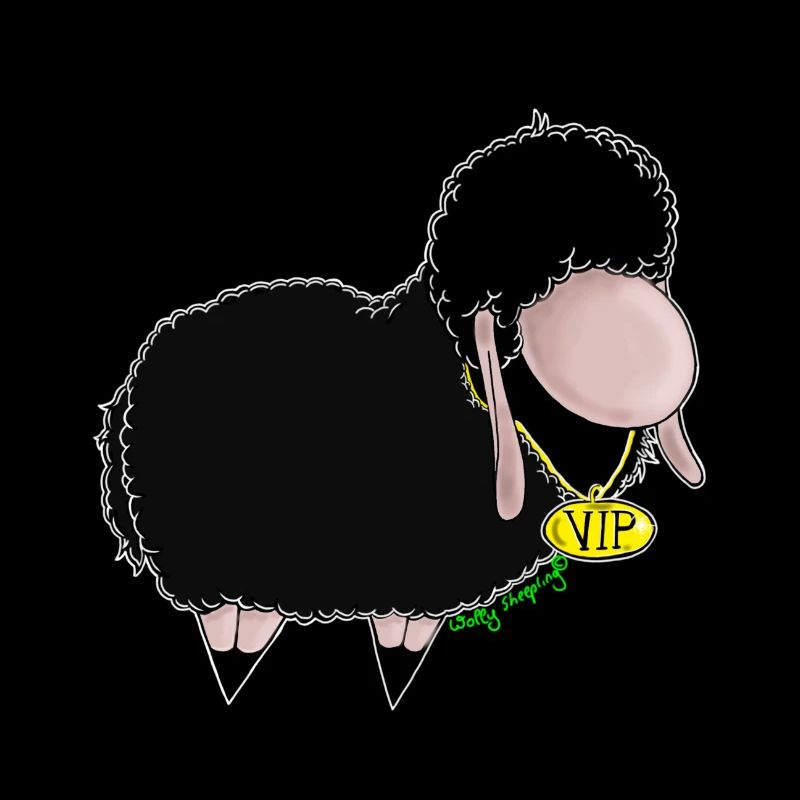 Black Sheep VIP-Schaf Wolly Sheepling Gaming