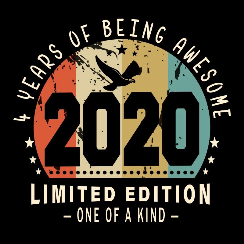 Original Geboren im Jahr 2020 Authentisches Geschenk 2020 Bursdag