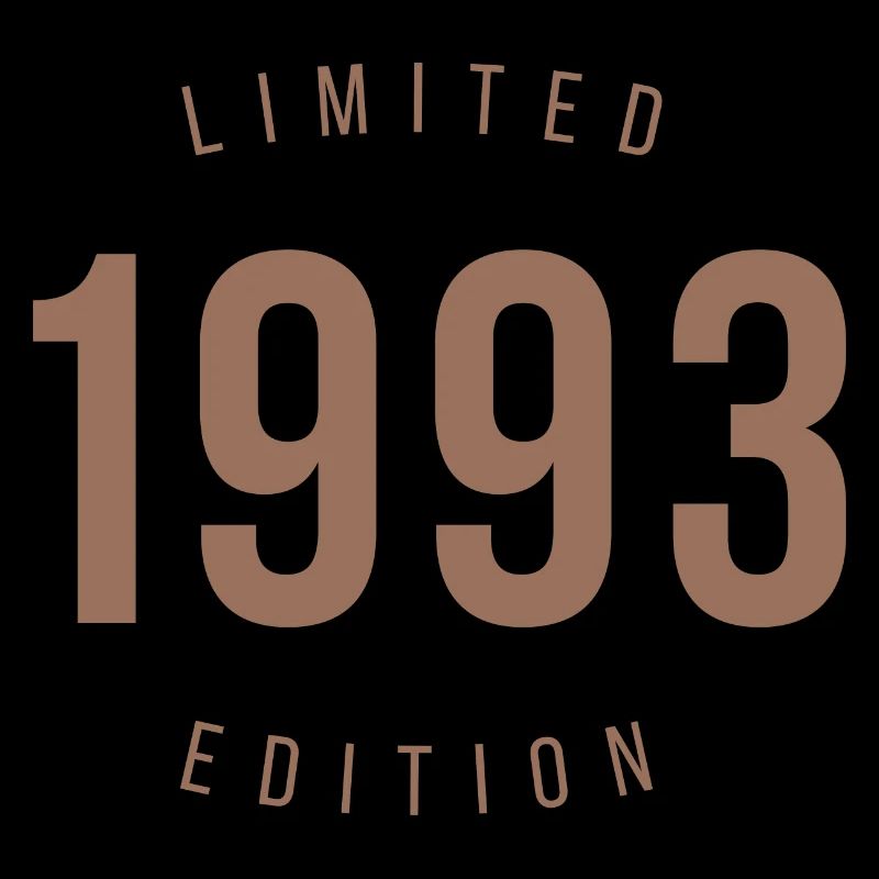 1993 Édition limitée Style rétro Cadeau d’anniversaire