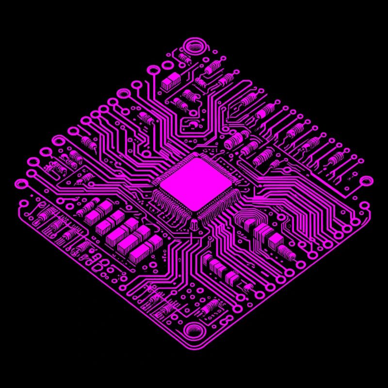 Anatomische CPU & Platine - Coole Informatiker