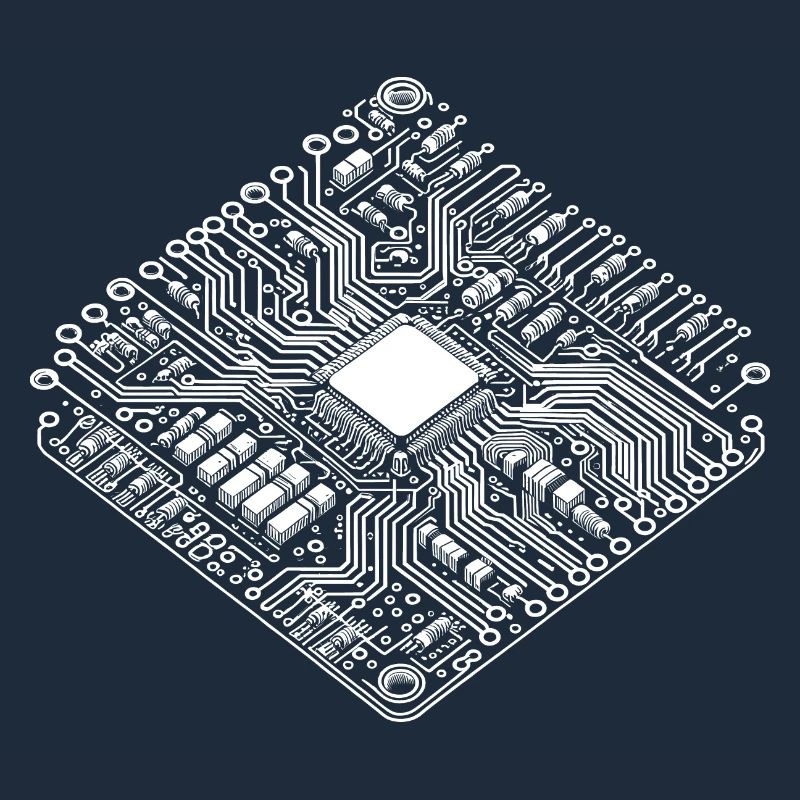 Anatomical CPU & PCB - Cool Computer Scientists