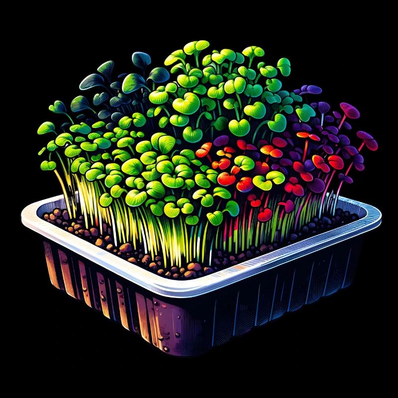 Microgreens Agriculture Vegan Sprouts