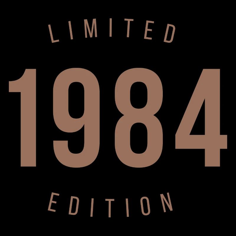 1984 Édition limitée Style rétro Cadeau d’anniversaire