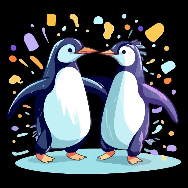 Iki and biki the penguins