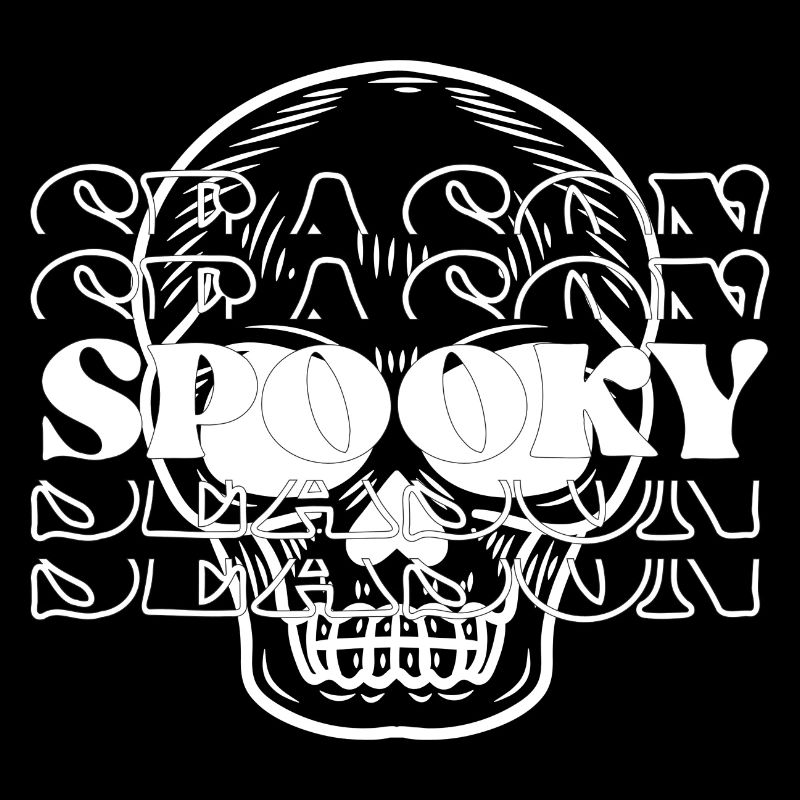 Spooky Skull - Halloween Horror