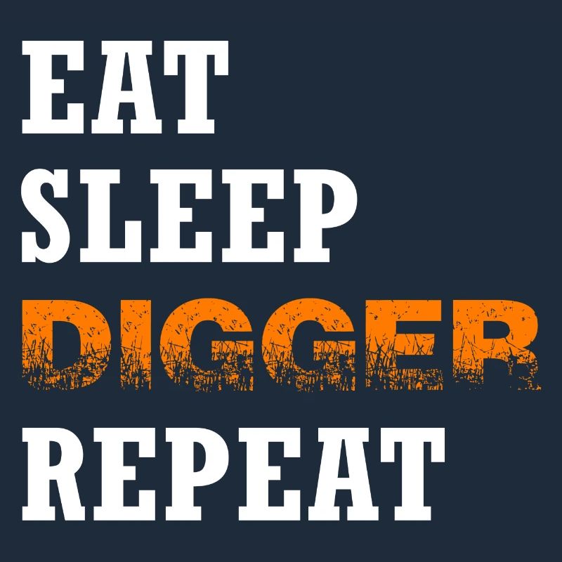 Bagger Baggerschaufel Baggerfahrer "digger"