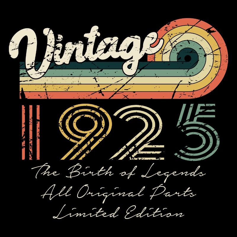 Great since 1925 birthday 1925 vintage 192