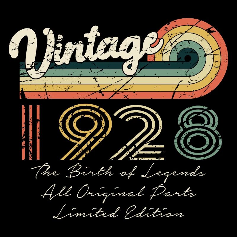 Awesome Since 1928 Anniversary 1928 Vintage 192