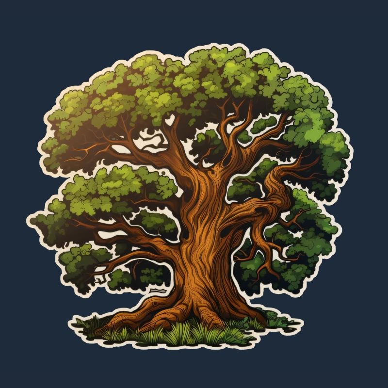 Eiche großer Baum