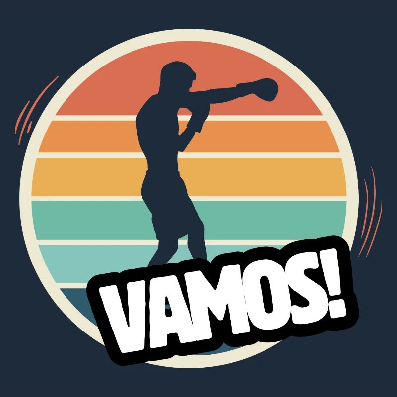 Vamos boxe rétro
