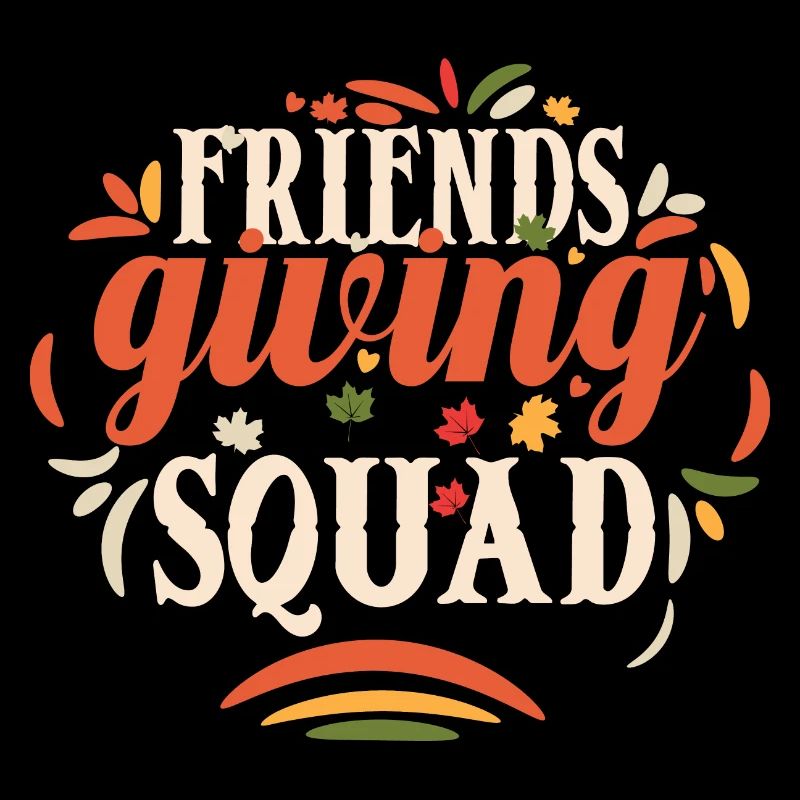 Friendsgiving-Truppe