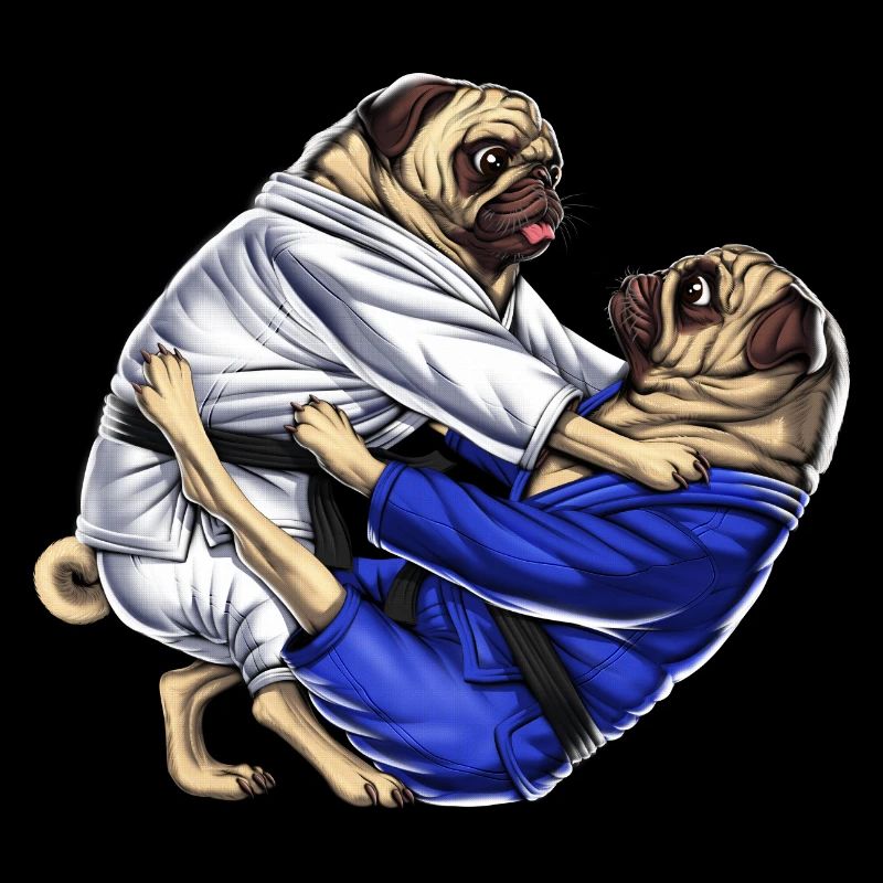 Jiu-Jitsu Möpse