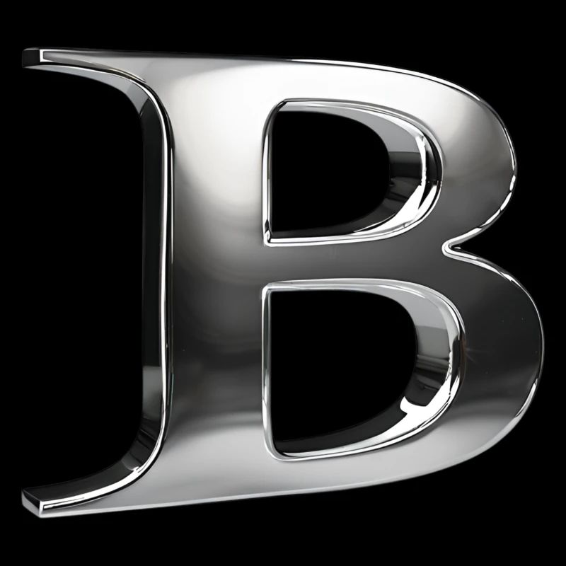 Chrome « B » métallisé