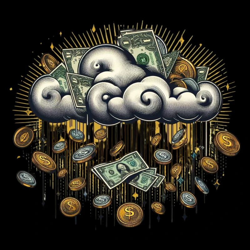 Pluie d’argent ☁️💸💸