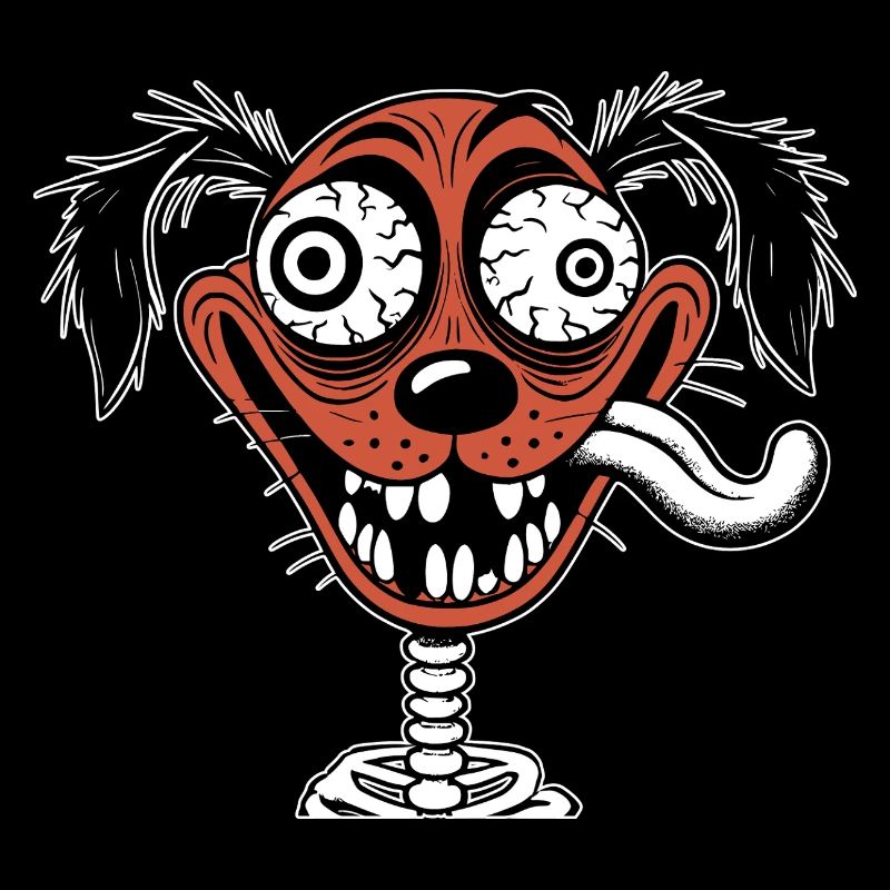 Chien idiot