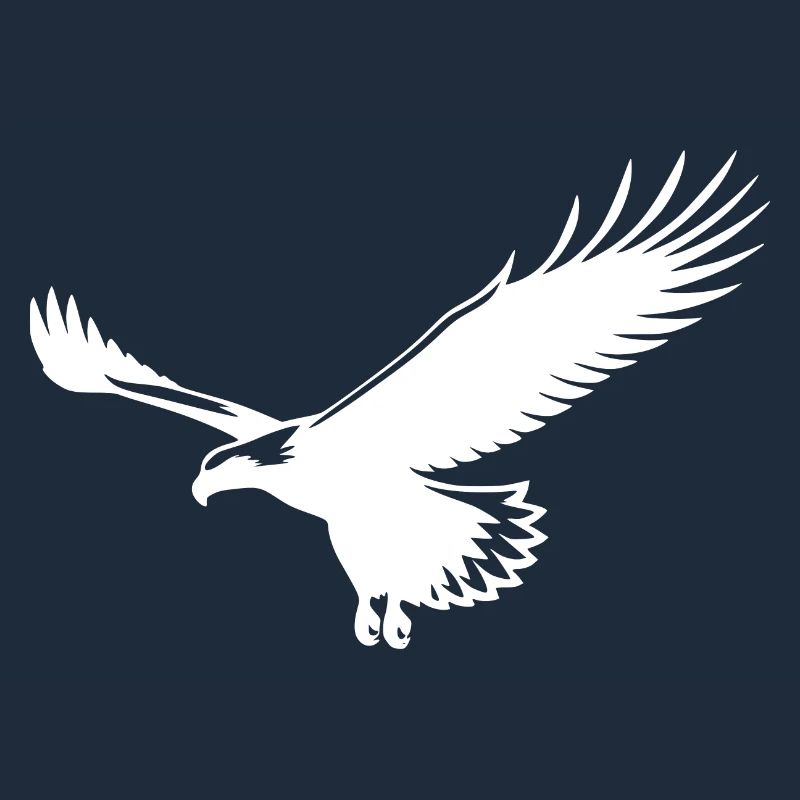 Adler schwebt im thermischen Segelflug in der Luft