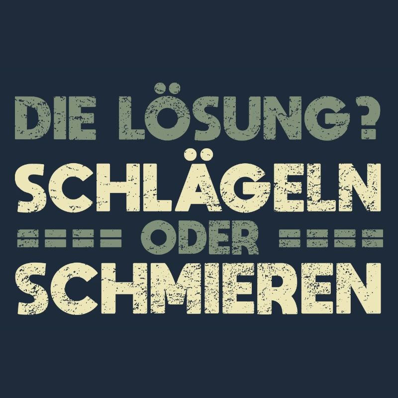 Die Lösung? Schlägeln Oder Schmieren