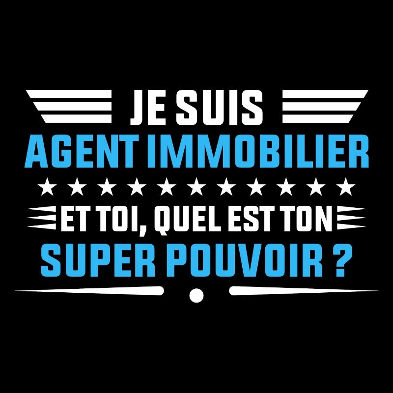 je suis Agent immobilier idée cadeau