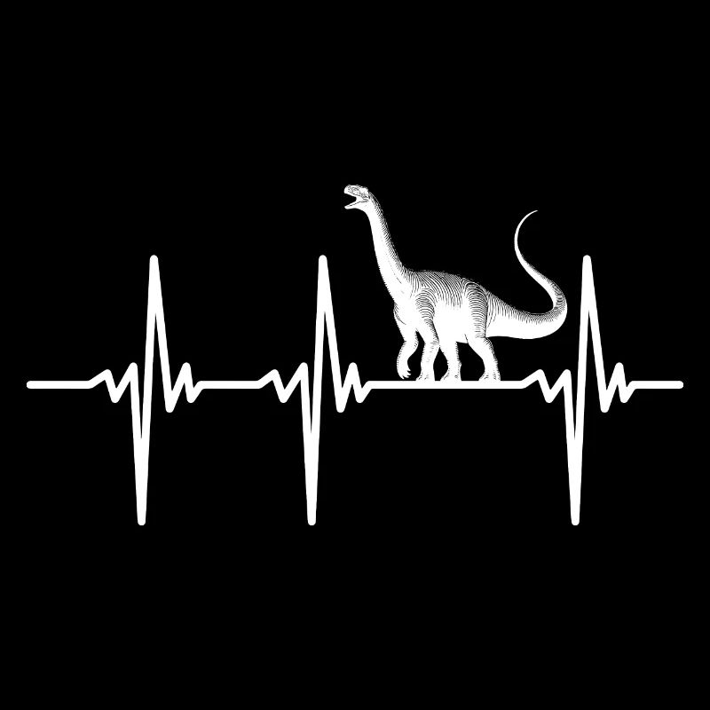 Heartbeat Dino Diplodocus Sauropod Dinosaur