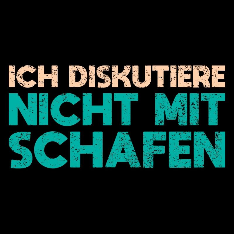 Ich Diskutiere Nicht Mit Schafen