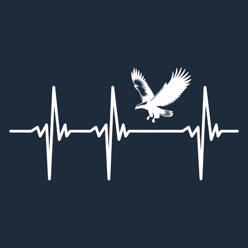 Heartbeat for flying ospreys