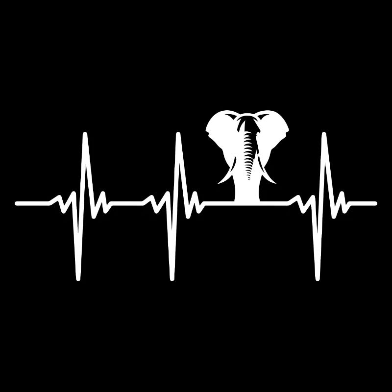 Heartbeat for big strong elephants