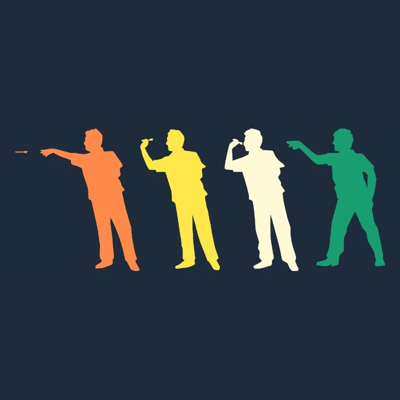 Joueur de fléchettes Evolution Fléchettes