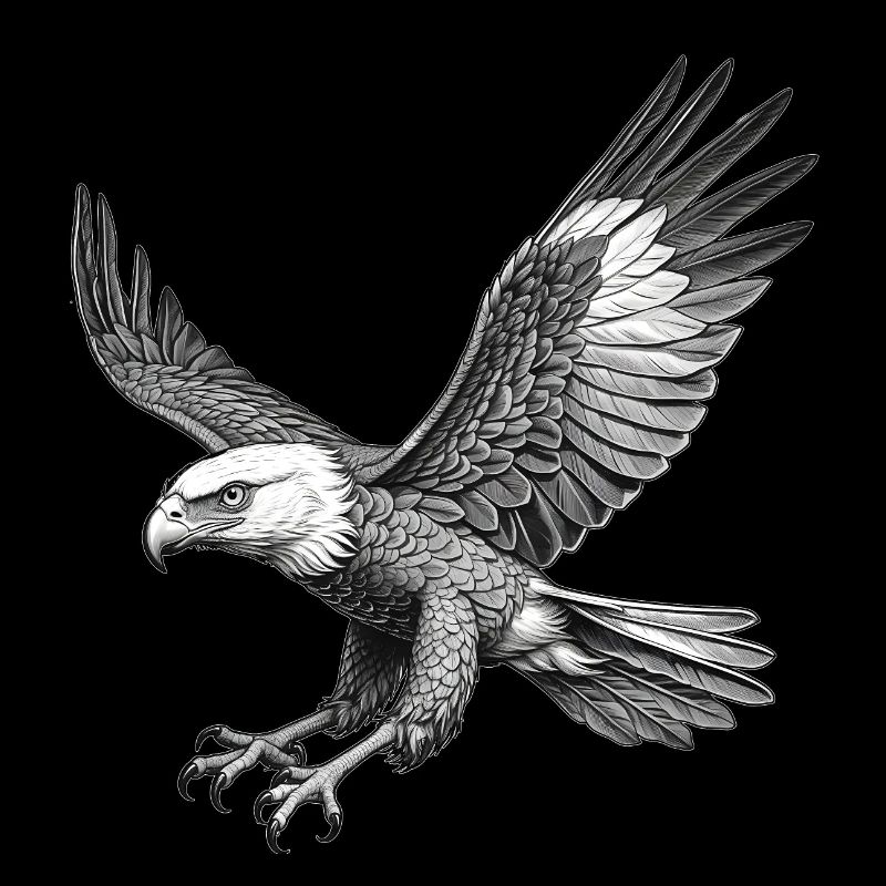 Flying Eagle, Graphic