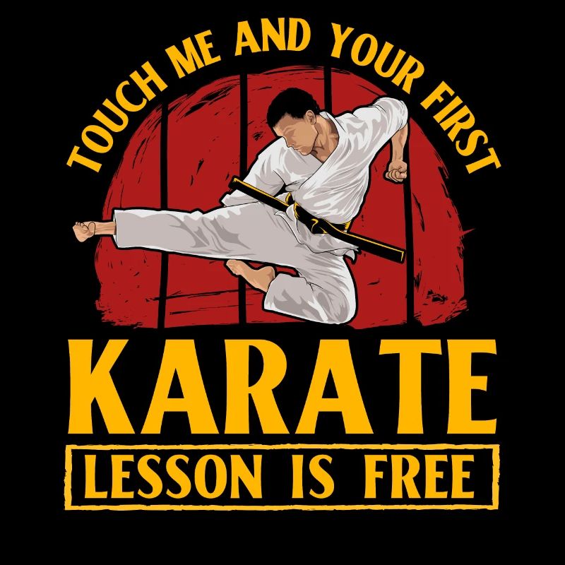 Touch me and your first Karate lesson is free
