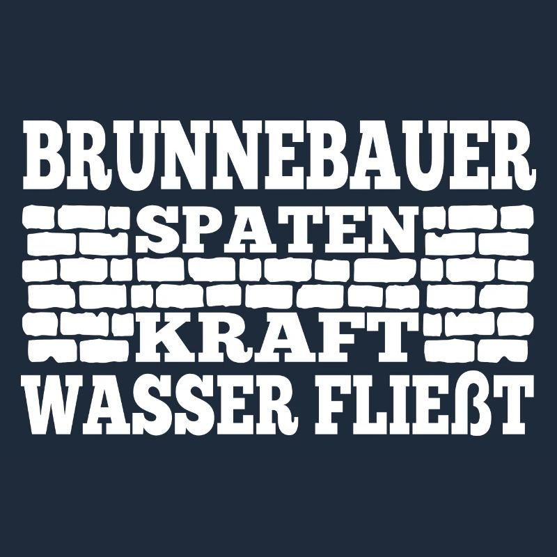 Well construction spade power water flows well builder