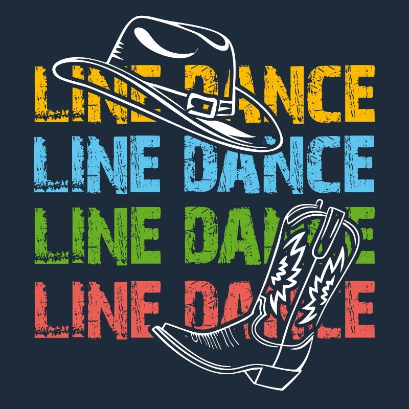Line Dance Zeit Line Dancing Tanzen