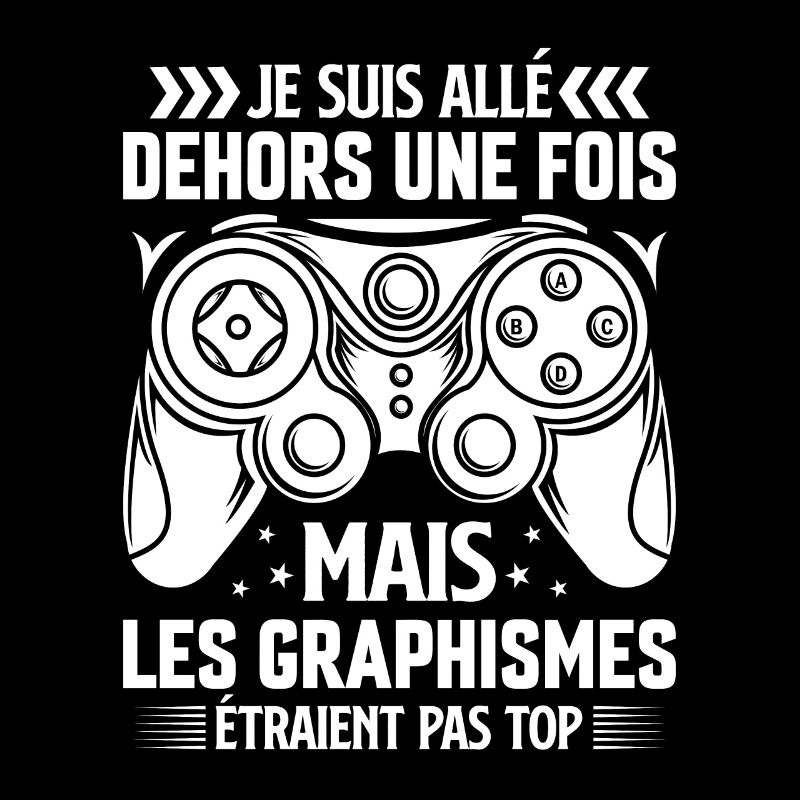 Humour cadeau console graphisme jeux vidéo