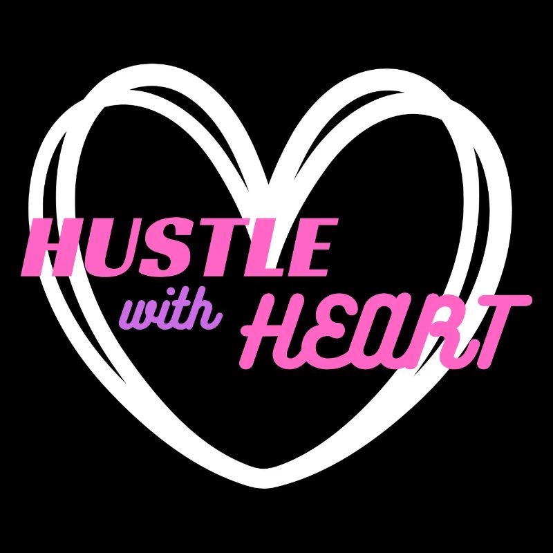Hustle with Heart (pink)