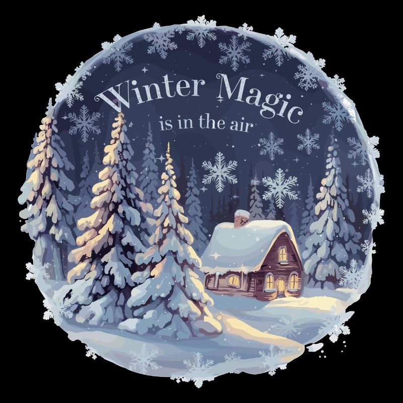 La magie de l’hiver est dans l’air – Paysage d’hiver