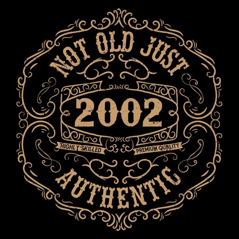 2002 Classic 2002 Retro Geburtstagsgeschenk 2002
