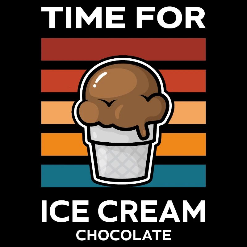 C’est l’heure de la crème glacée au chocolat