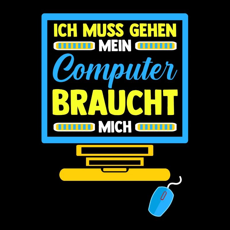 Computer Gamer Zocker Administrator Programmierer