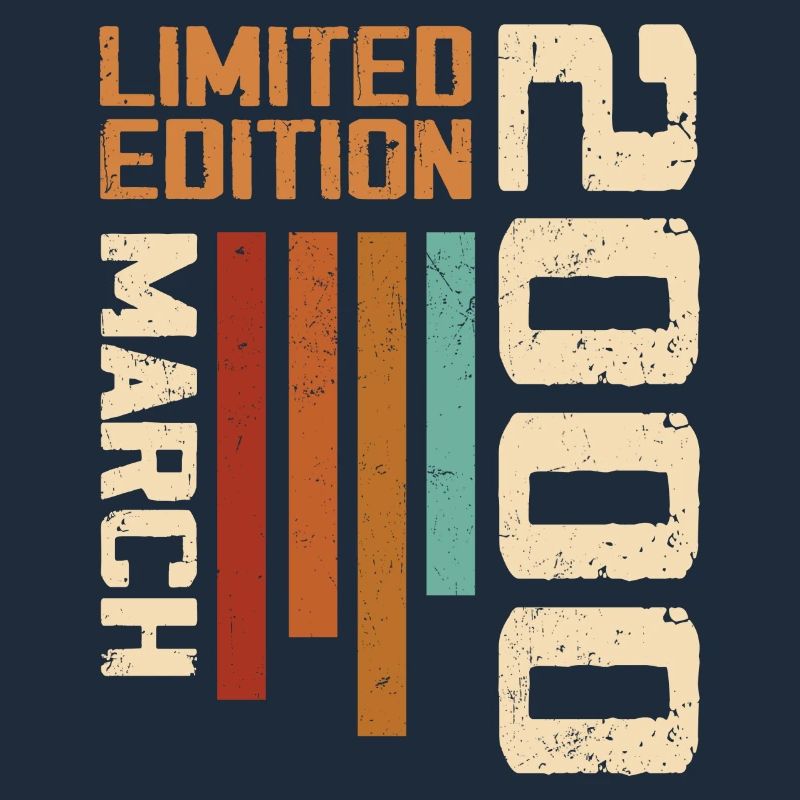 Mars 2000 Anniversaire 2000 Retro 2000 Mars