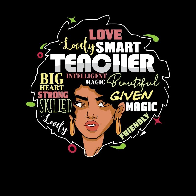 HBCU Teacher Afro Historically Black College